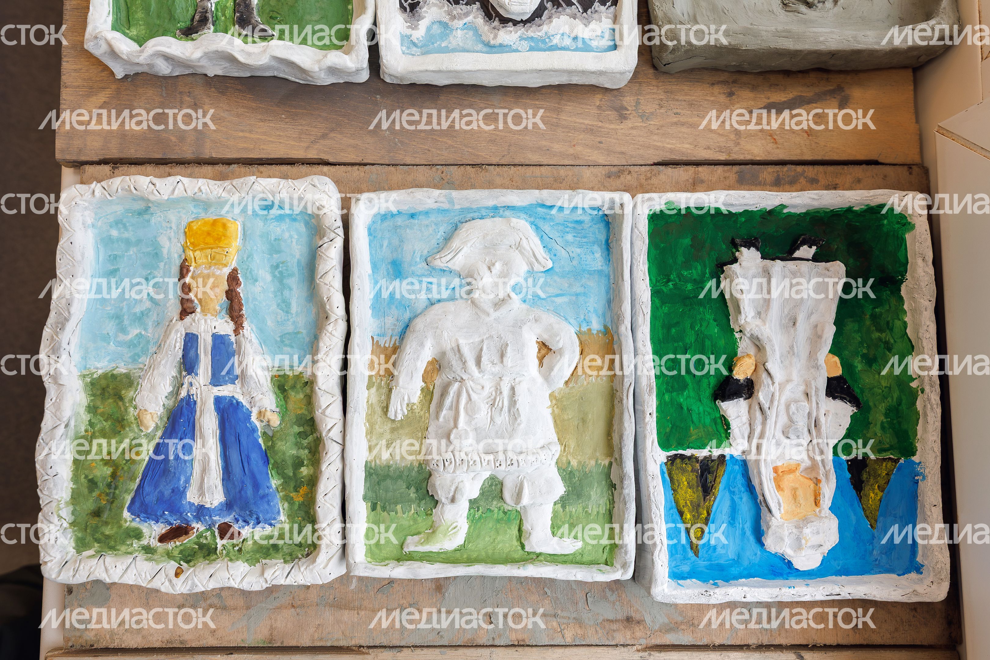 Кабинет для занятий скульптурой в детской школе искусств «Гармония» Наро-Фоминска после капремонта