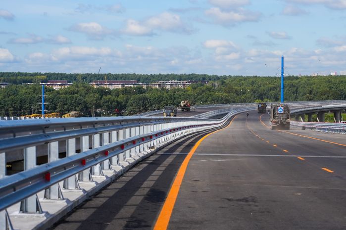 Открытие предпоследнего участка Южно-Лыткаринской автодороги