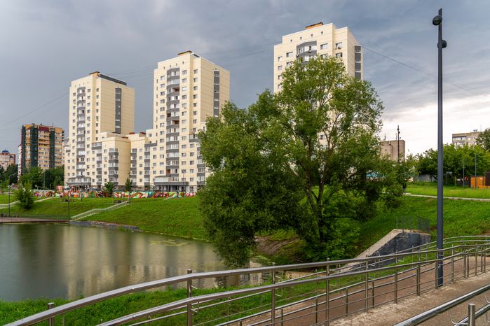 Набережная реки Теребенки в Чехове