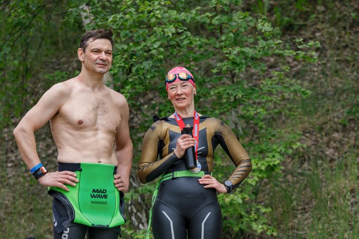 Заплыв на открытой воде Swimcup на Кореневском карьере в Люберцах