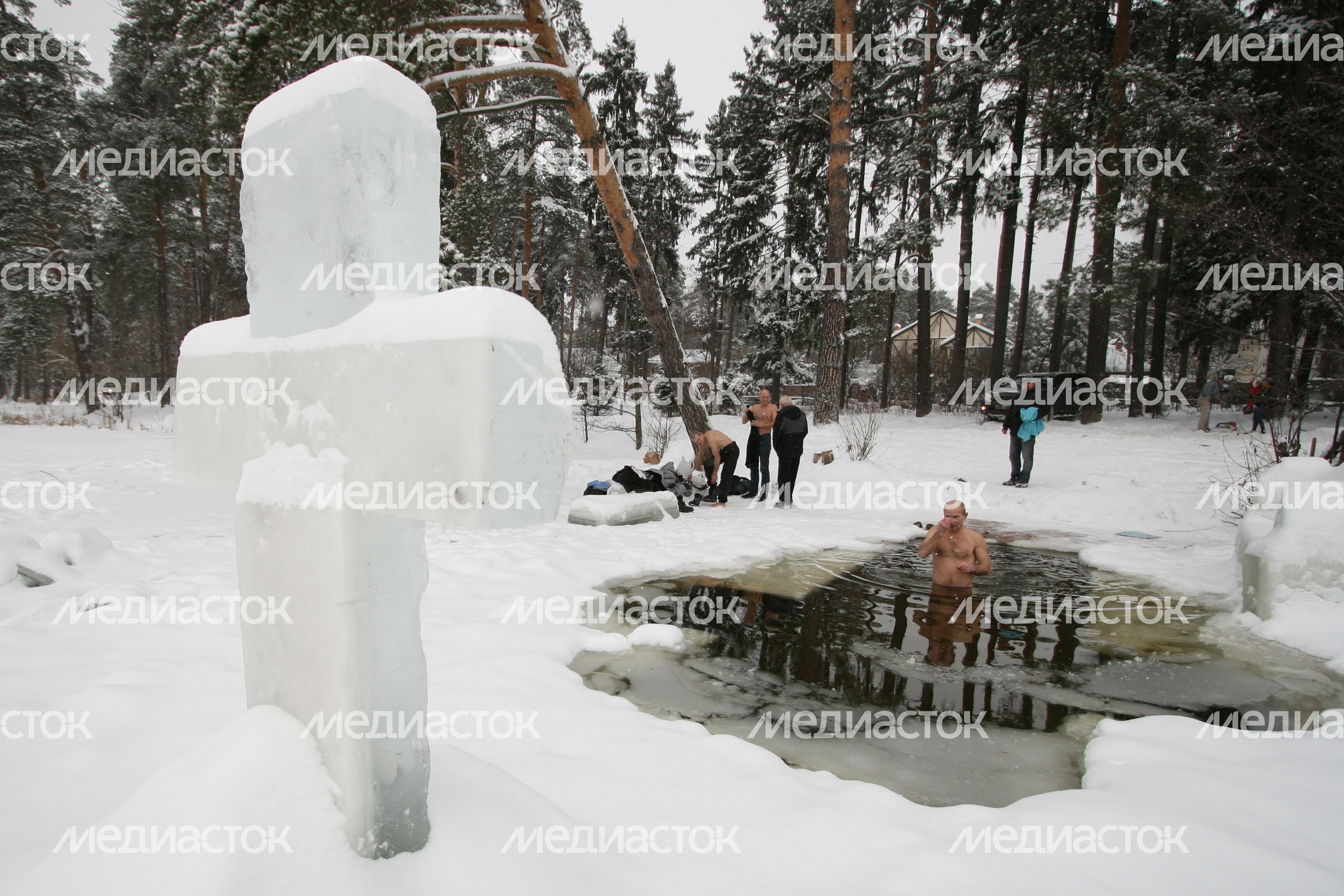 Крещенские купания в Жуковском