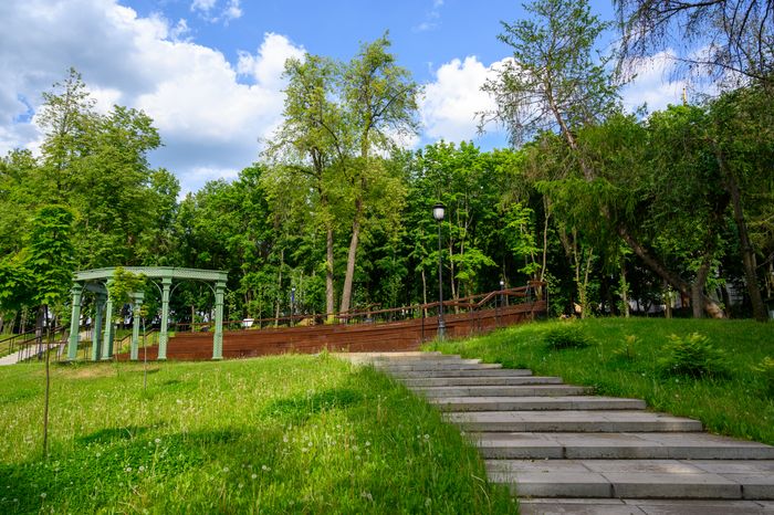 Раменский городской парк культуры и отдыха летом