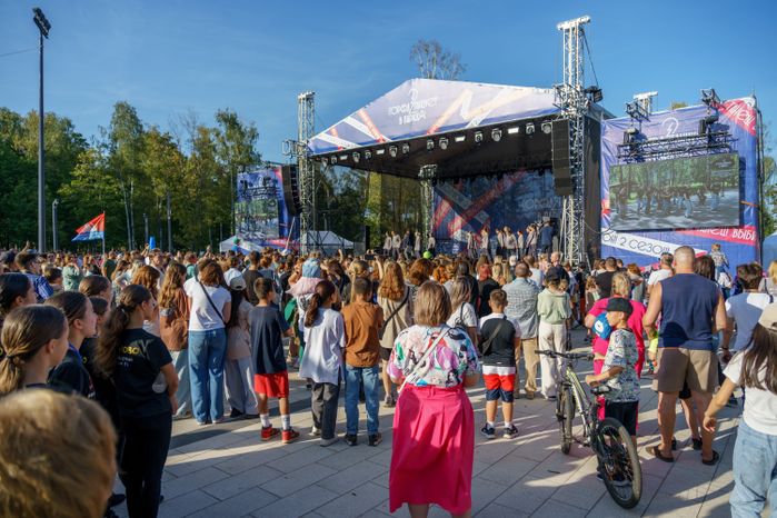 Гала-концерт второго сезона фестиваля «Город танцует в парках» в Ивантеевке