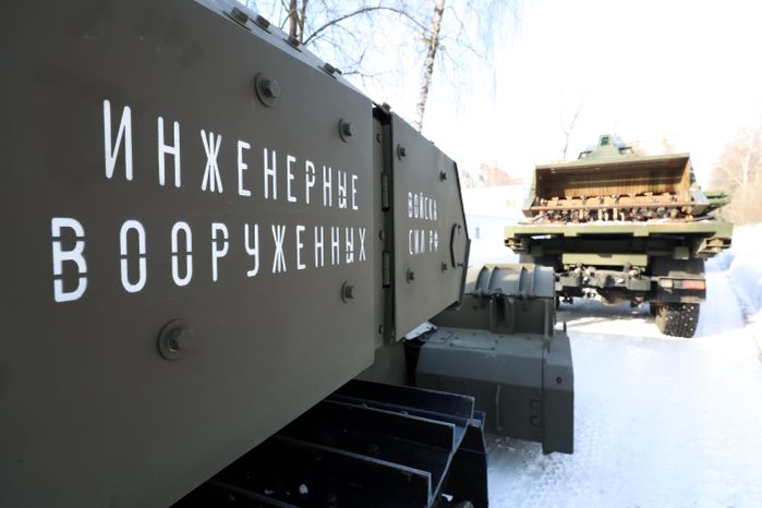 День защитника Отечества отметили военнослужащие 45-й отдельной гвардейской инженерной бригады