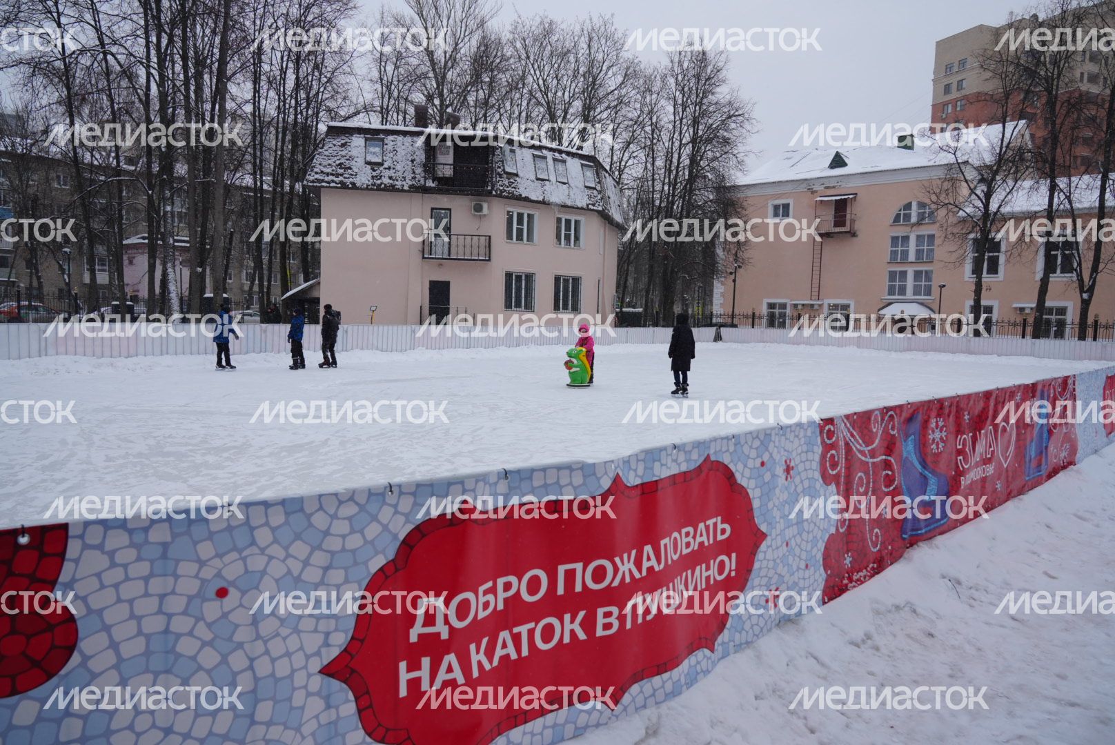 Проверка Губернатором Центрального парка культуры и отдыха в Пушкино