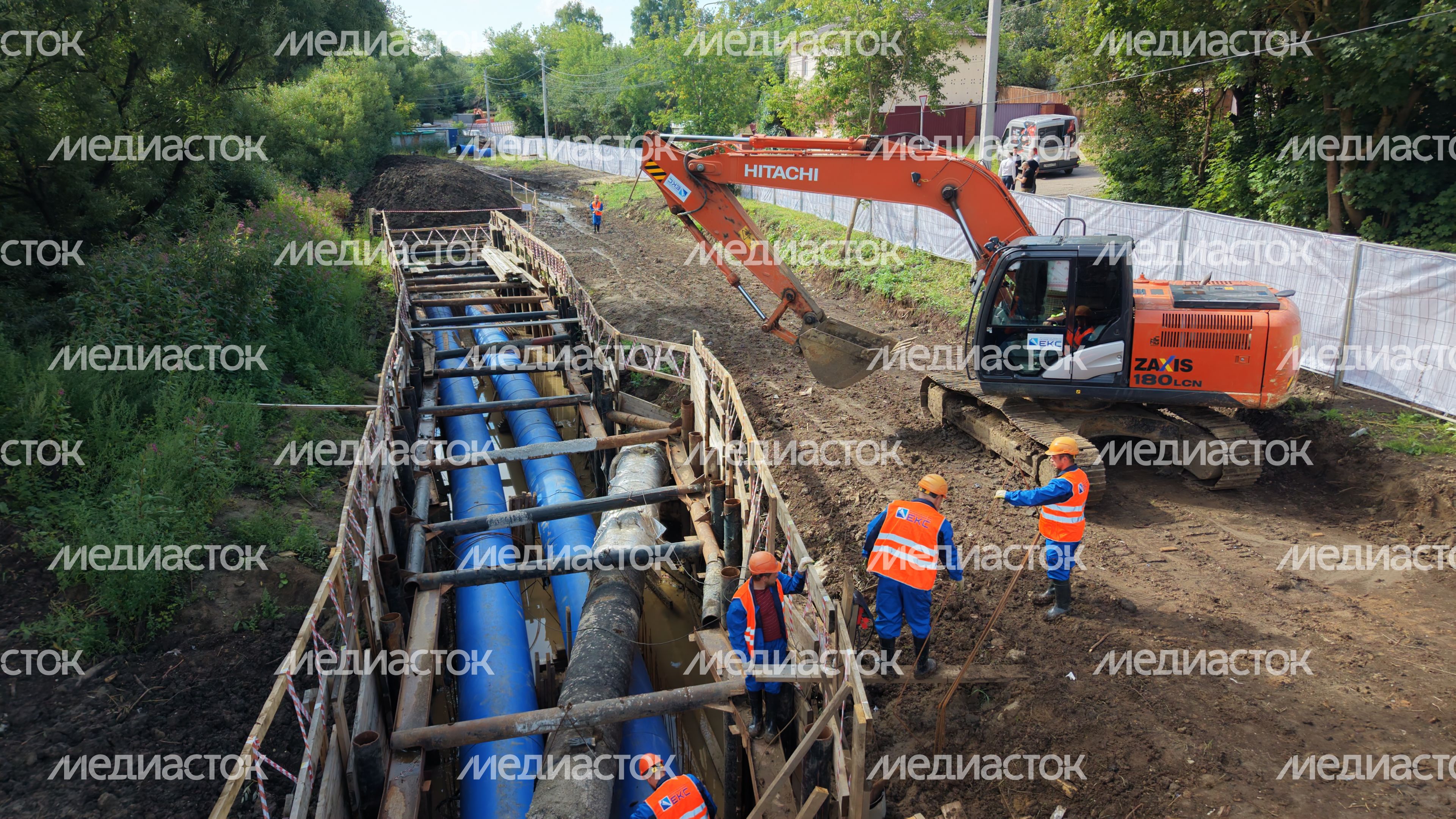 Реконструкция коллектора от главной канализационной насосной станции Видного до МКАД Реконструкция коллектора от главной канализационной насосной станции Видного до МКАД