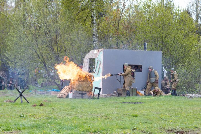Военно-историческая реконструкция "Третий удар. Освобождение Крыма"