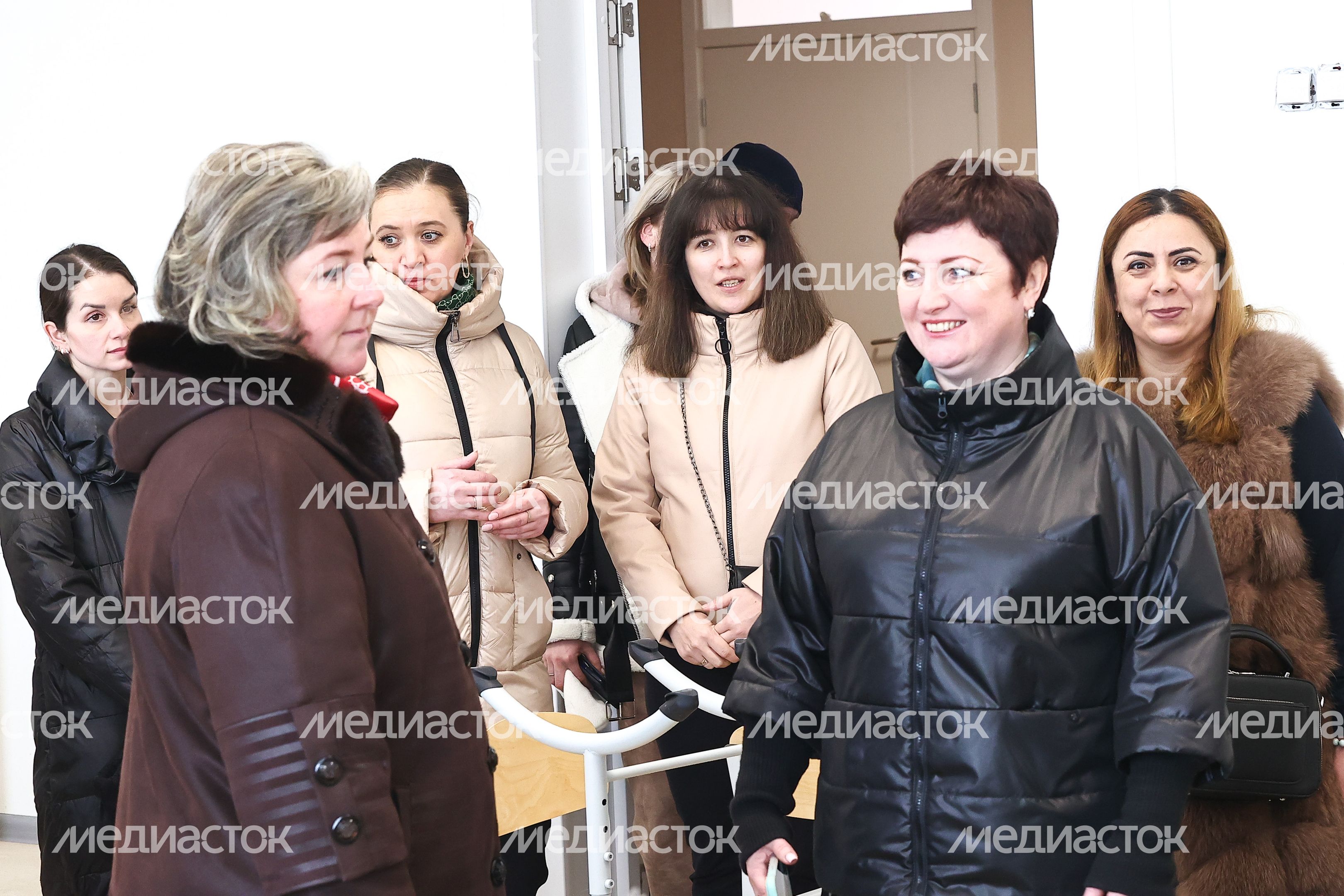 Проверка хода строительства школы в Тучкове Губернатором Подмосковья