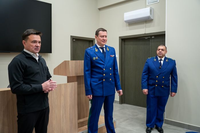 Андрей Воробьев открыл новое здание Солнечногорской городской прокуратуры