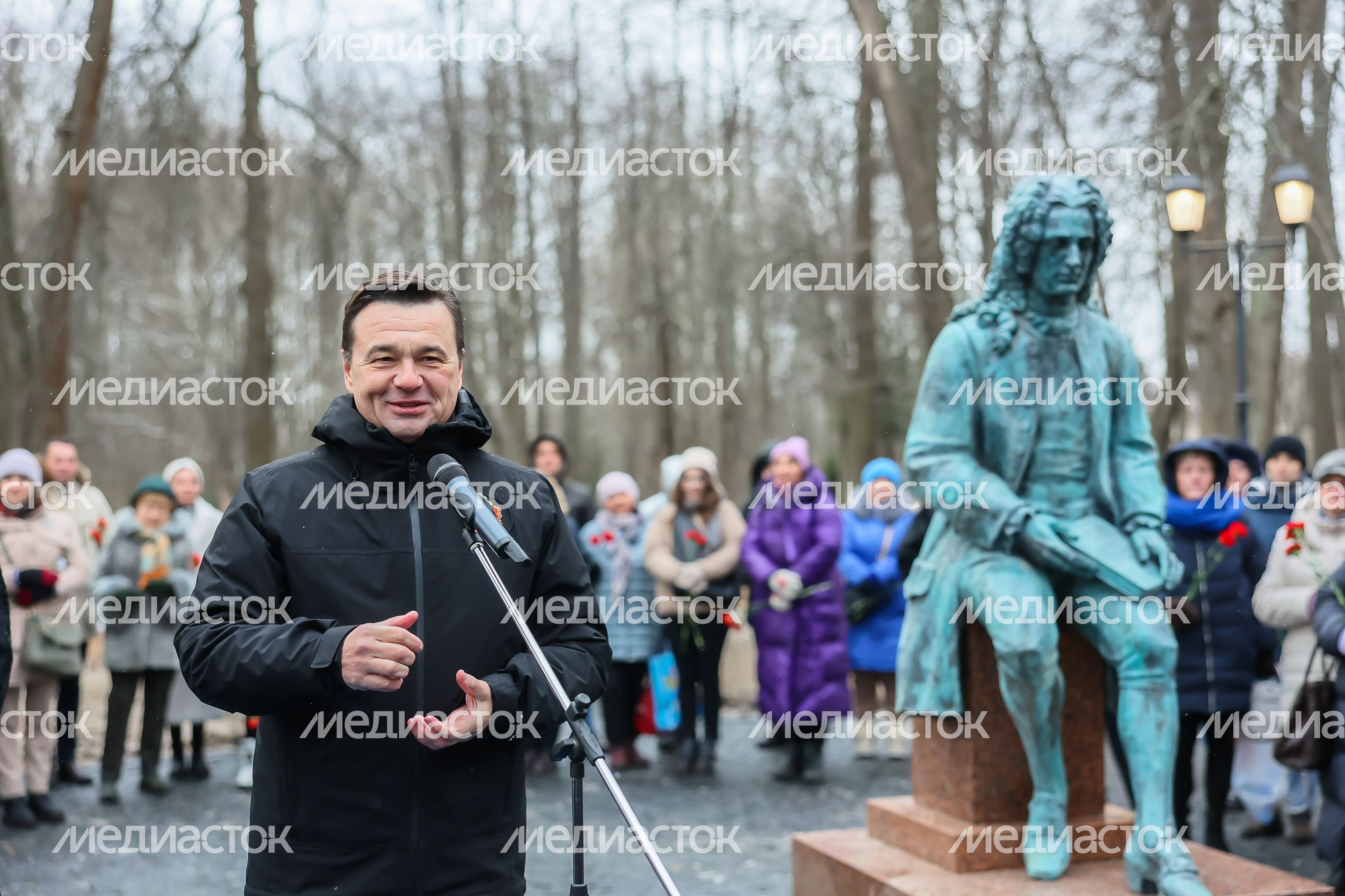 Андрей Воробьев на открытии памятника Татищеву