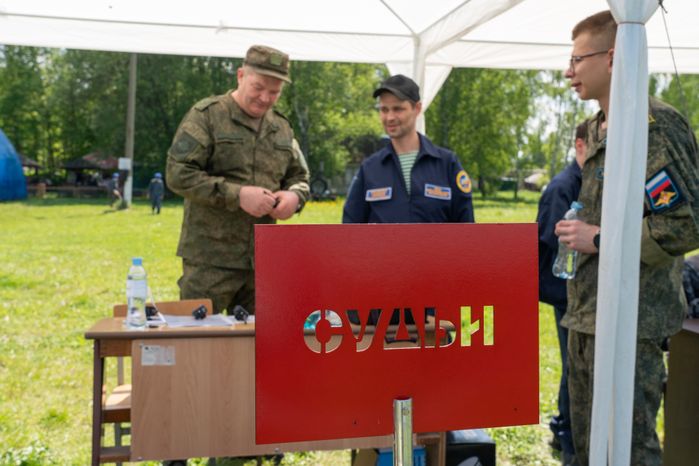 Военно-техническая игра "Арт-дуэль-2024" на аэродроме Волосово