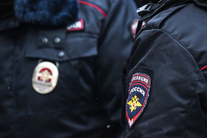 Охрана общественного порядка сотрудниками полиции в Москве