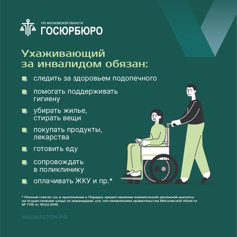 Выплаты на уход за инвалидами квадрат 04