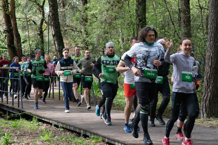 Трейл в парке Малевича