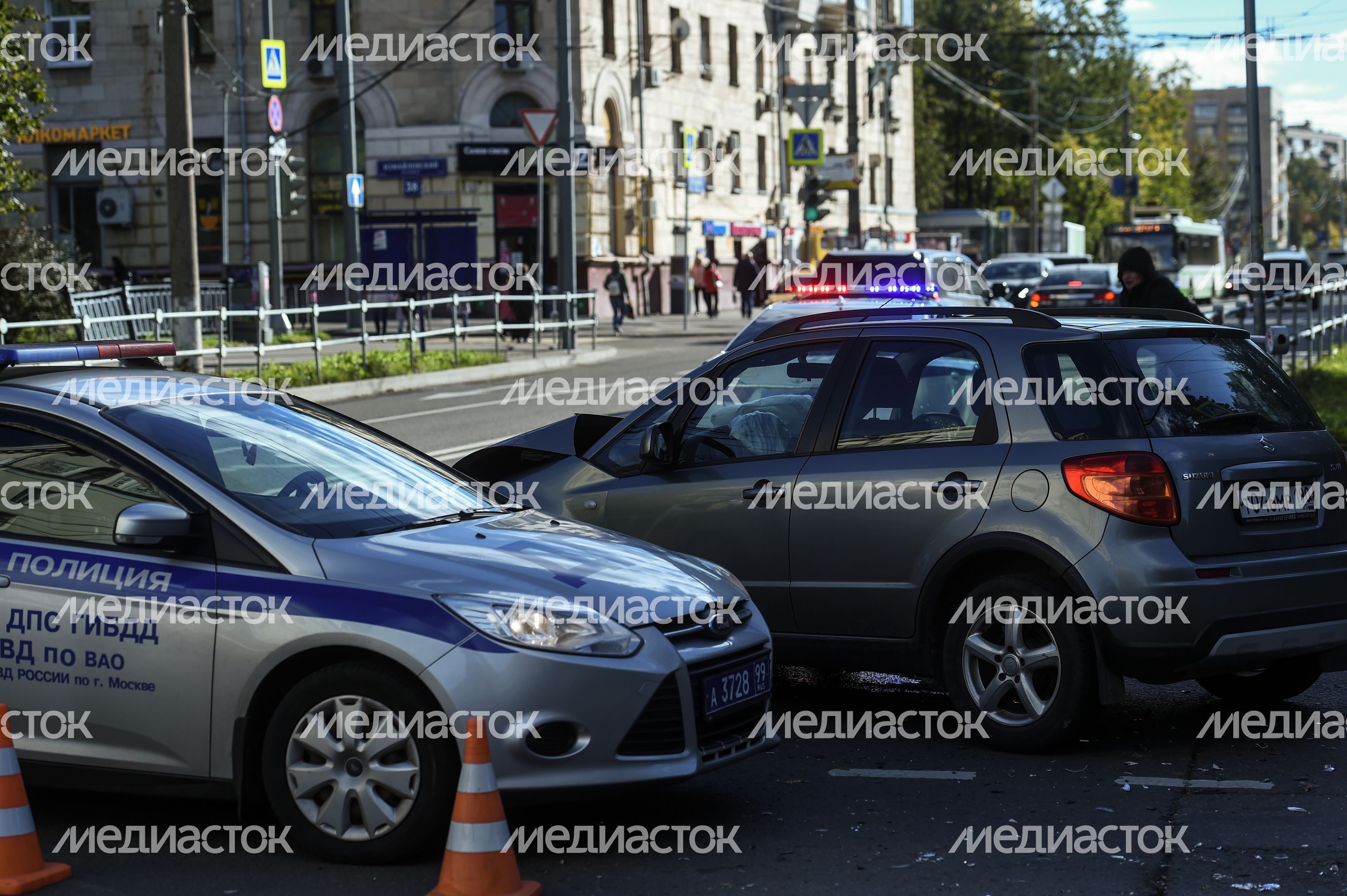 ДТП на востоке Москвы
