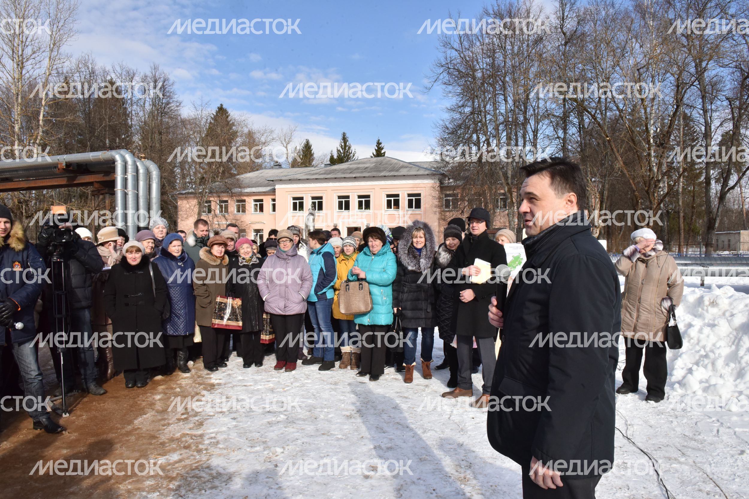 А. Воробьев посетил с рабочим визитом Одинцовский район