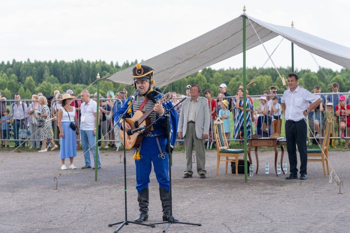 Фестиваль, посвящённый памяти Дениса Давыдова, на Бородинском поле