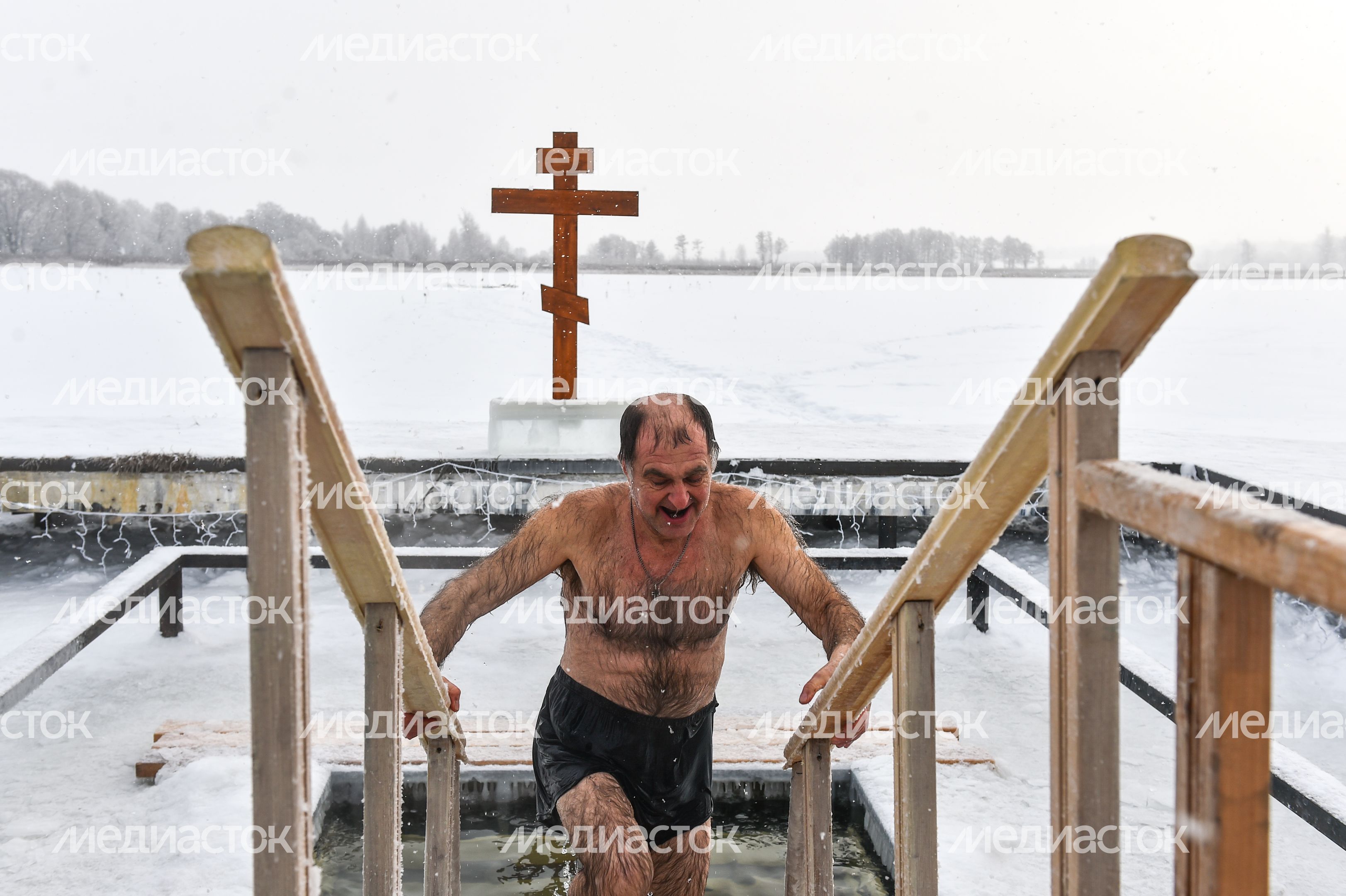 Крещенские купания в Подмосковье