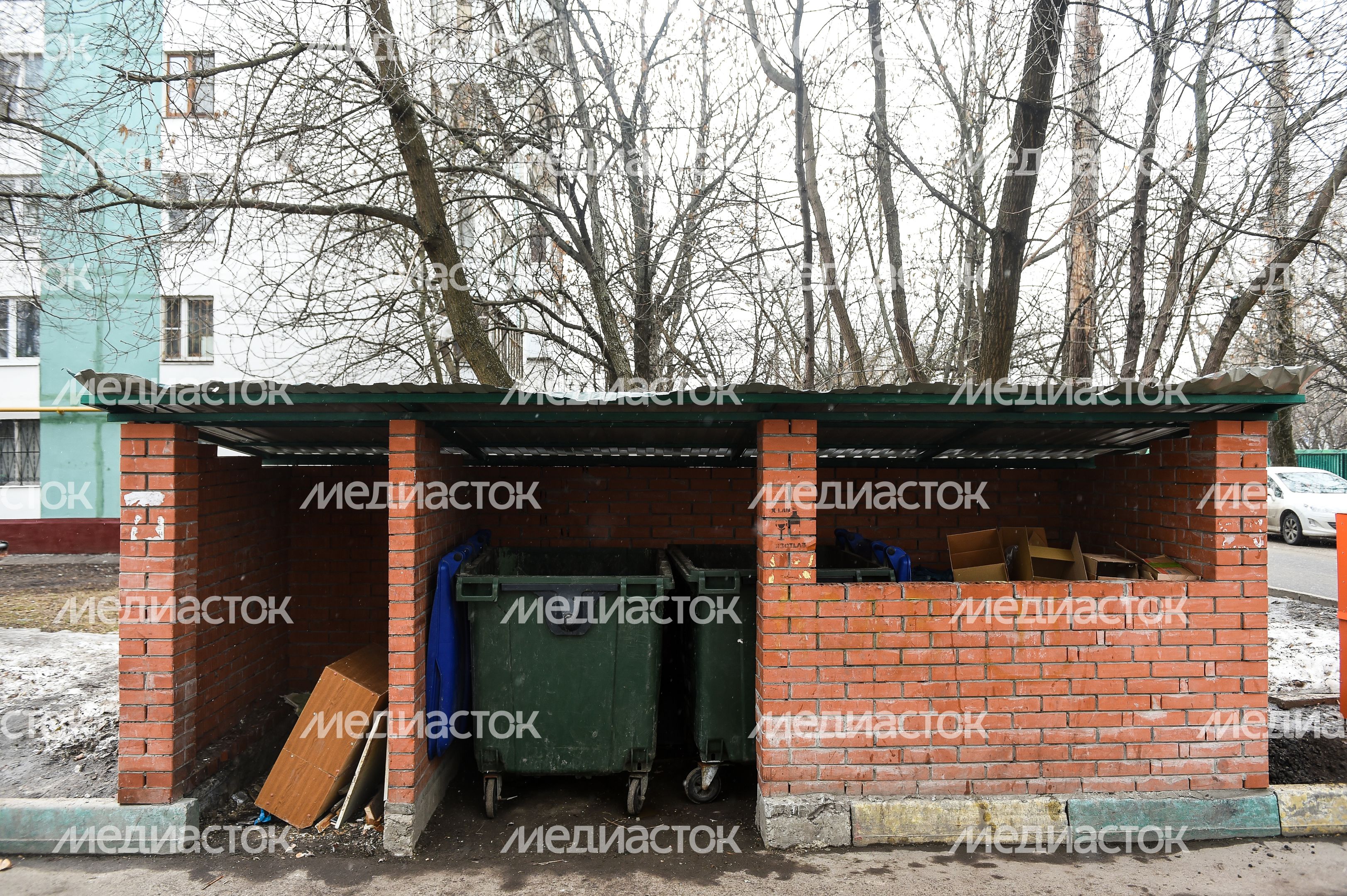 Места сбора Бытовых отходов в Москве