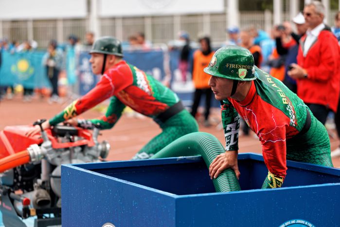 Юношеская сборная Беларуси победила в общем зачете на XI Чемпионате мира по пожарно-спасательному спорту