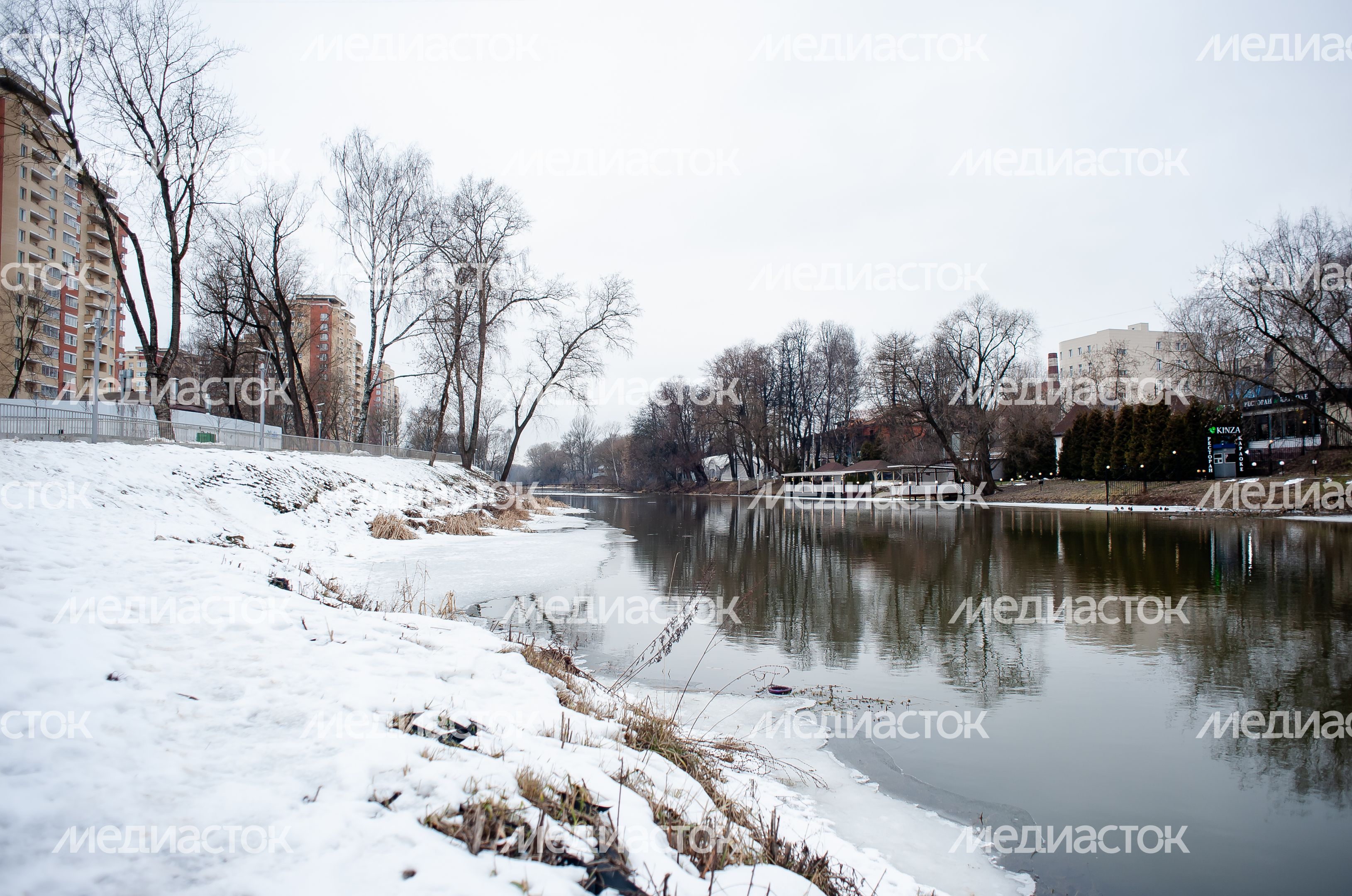 Зимние виды города Щелково