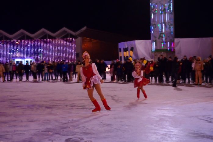 Открытие зимнего сезона в парке Сокольники