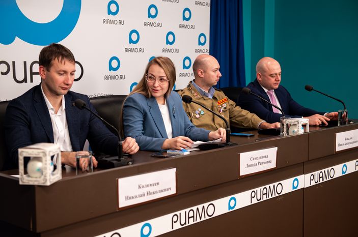 Пресс-конференция по организации «Добрых комнат» в Подмосковье