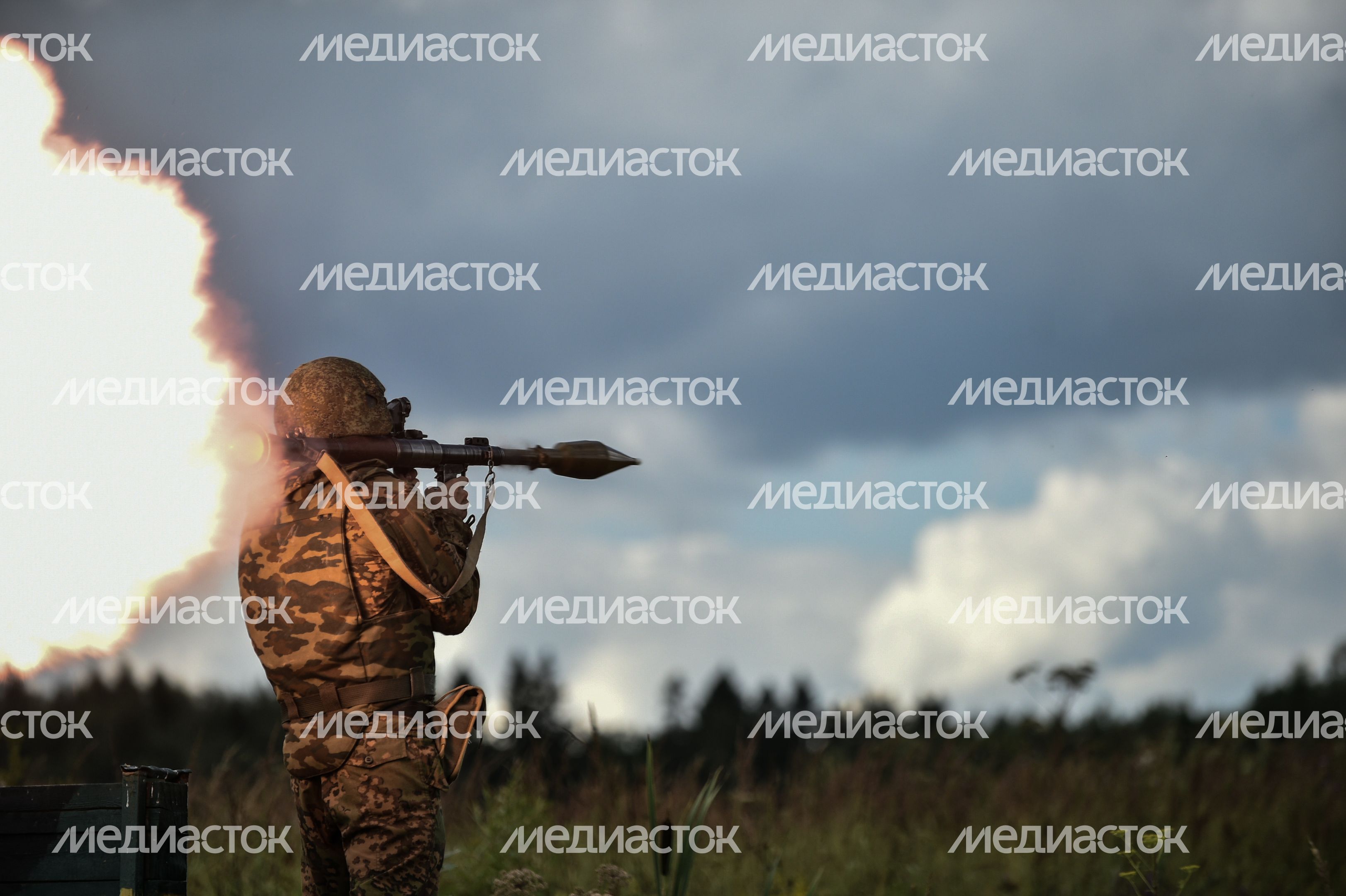 Учебные стрельбы гранатометчиков ФСНВНГ России