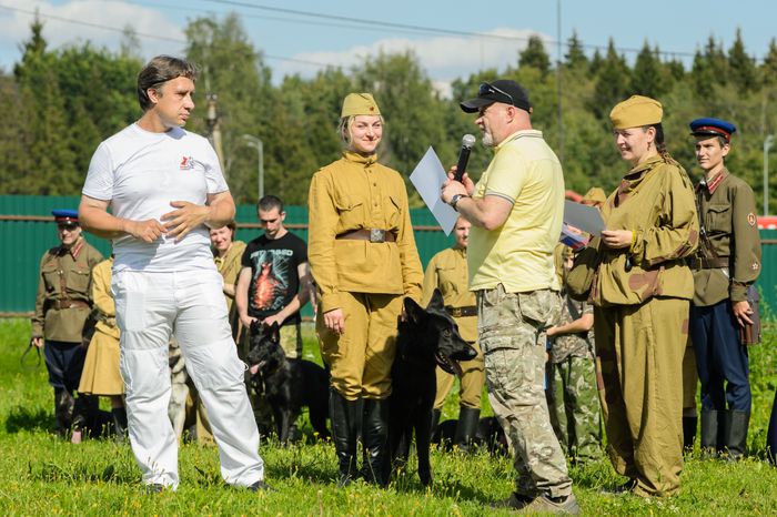 Мытищи. Шолохово. Военно-патриотический фестиваль Фронтовая собака