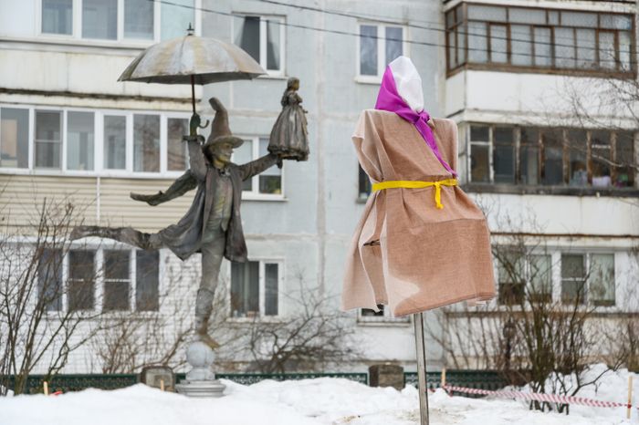 Мытищи. Театр кукол "Огниво". Проводы широкой Масленицы и спектакль "Старая сказка"