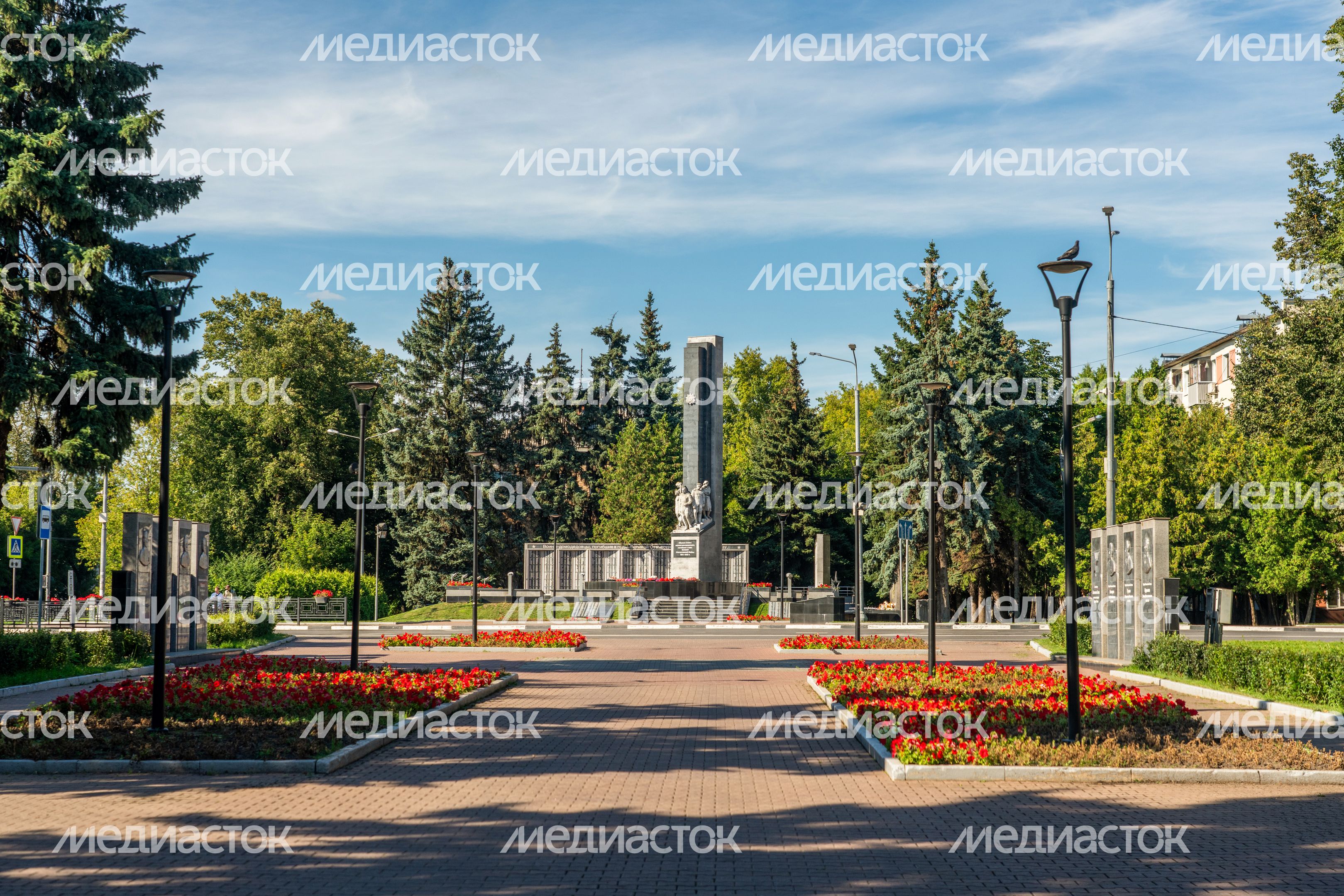 Памятник участникам СВО в Аллее 30-летия Победы в Домодедово Памятник участникам СВО в Аллее 30-летия Победы в Домодедово