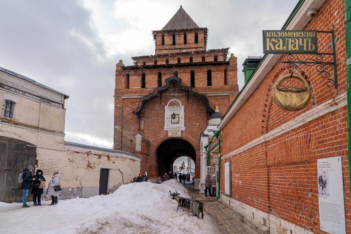 Коломенский кремль зимой 2026