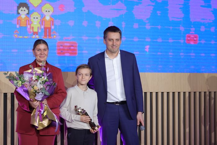 Зампред правительства Московской области Вячеслав Духин на премии "Золотой пиксель"