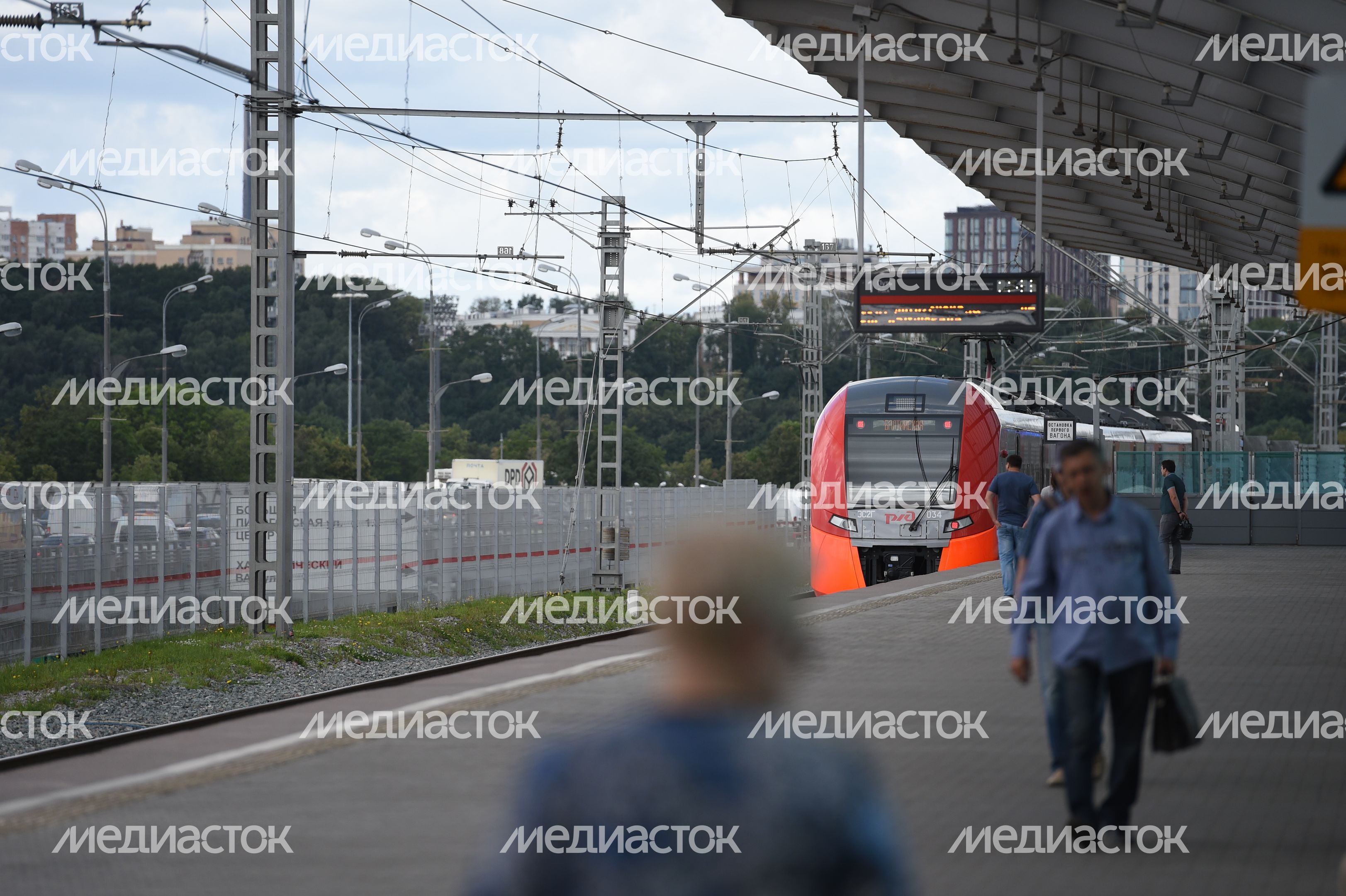 МЦК летом