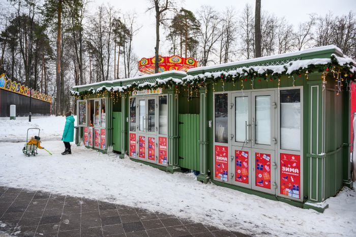 Раменский городской парк в новогодние праздники