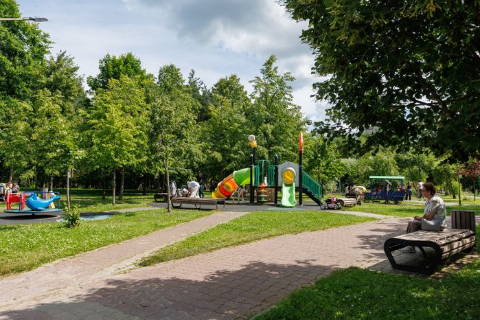 Центральный парк Реутова летом