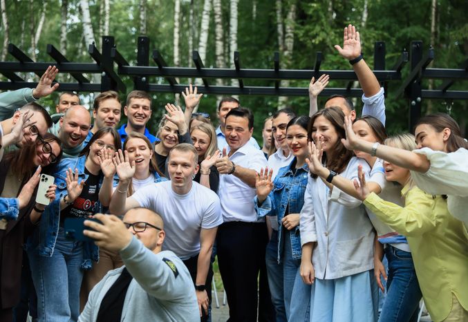Встреча Губернатора Подмосковья с руководителями молодёжных организаций в Люберцах