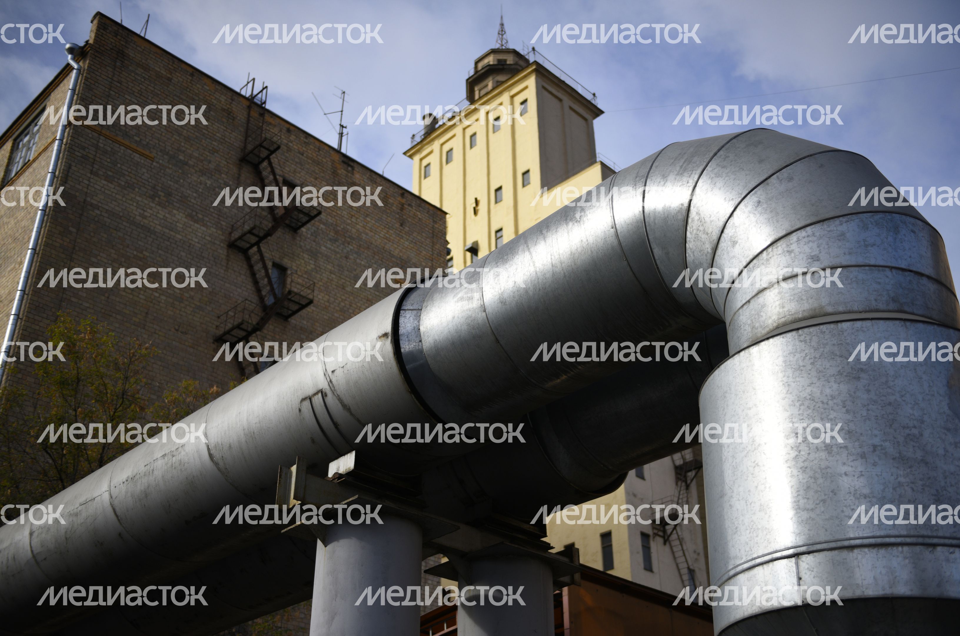 Мукомольный комбинат в Москве