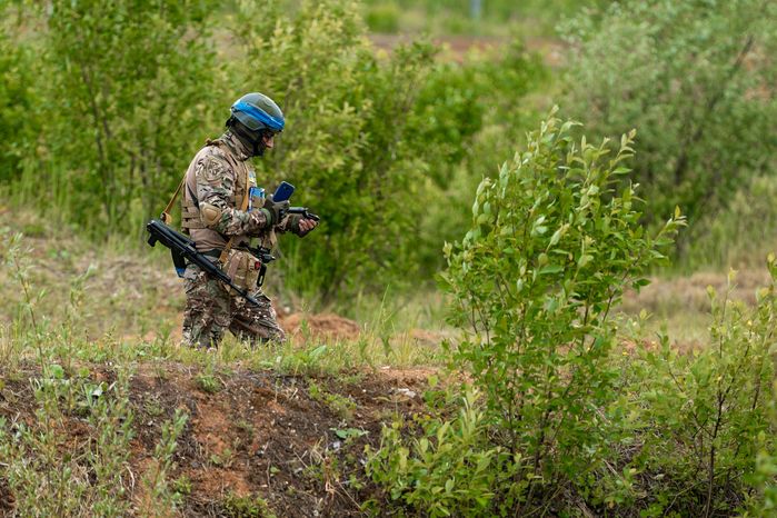 Реконструкция современных боевых действий в парке «Патриот» Одинцовского округа