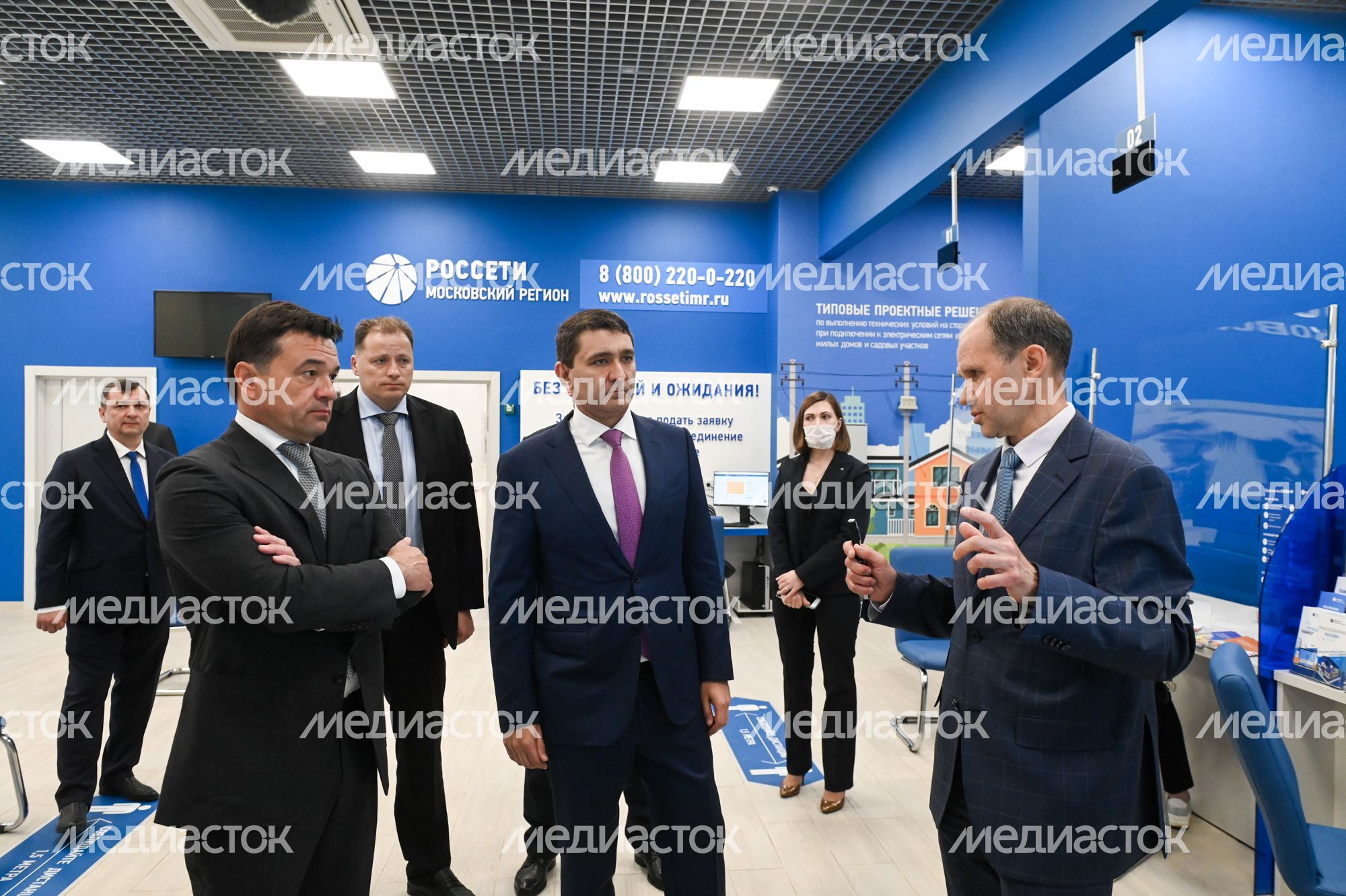 Проверка Губернатором Подмосковья организации процесса управления электрическими сетями в Западном филиале ПАО «Россети Московский регион»