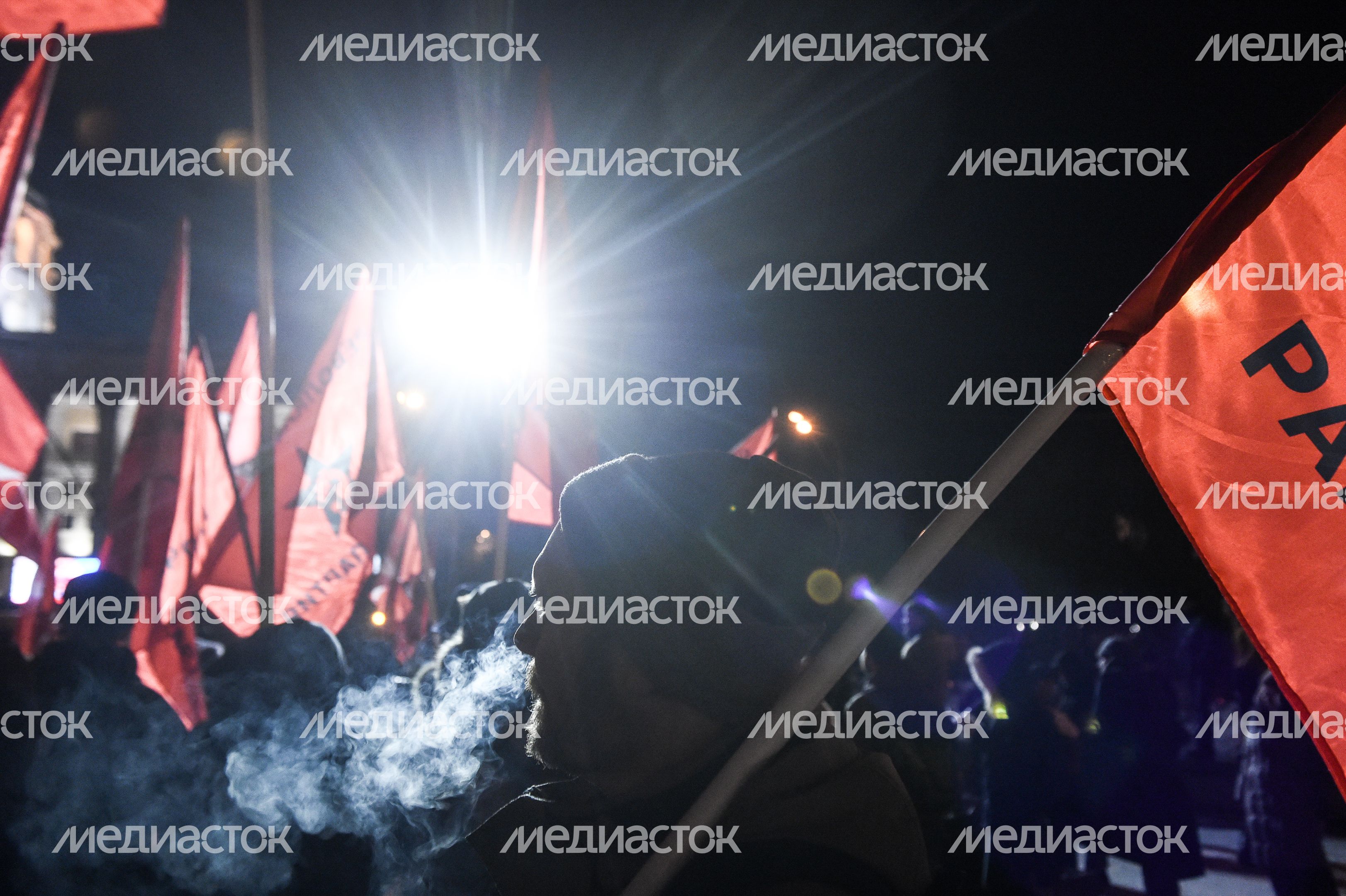 Митинг, приуроченный к выборам президента России, прошел в Москве
