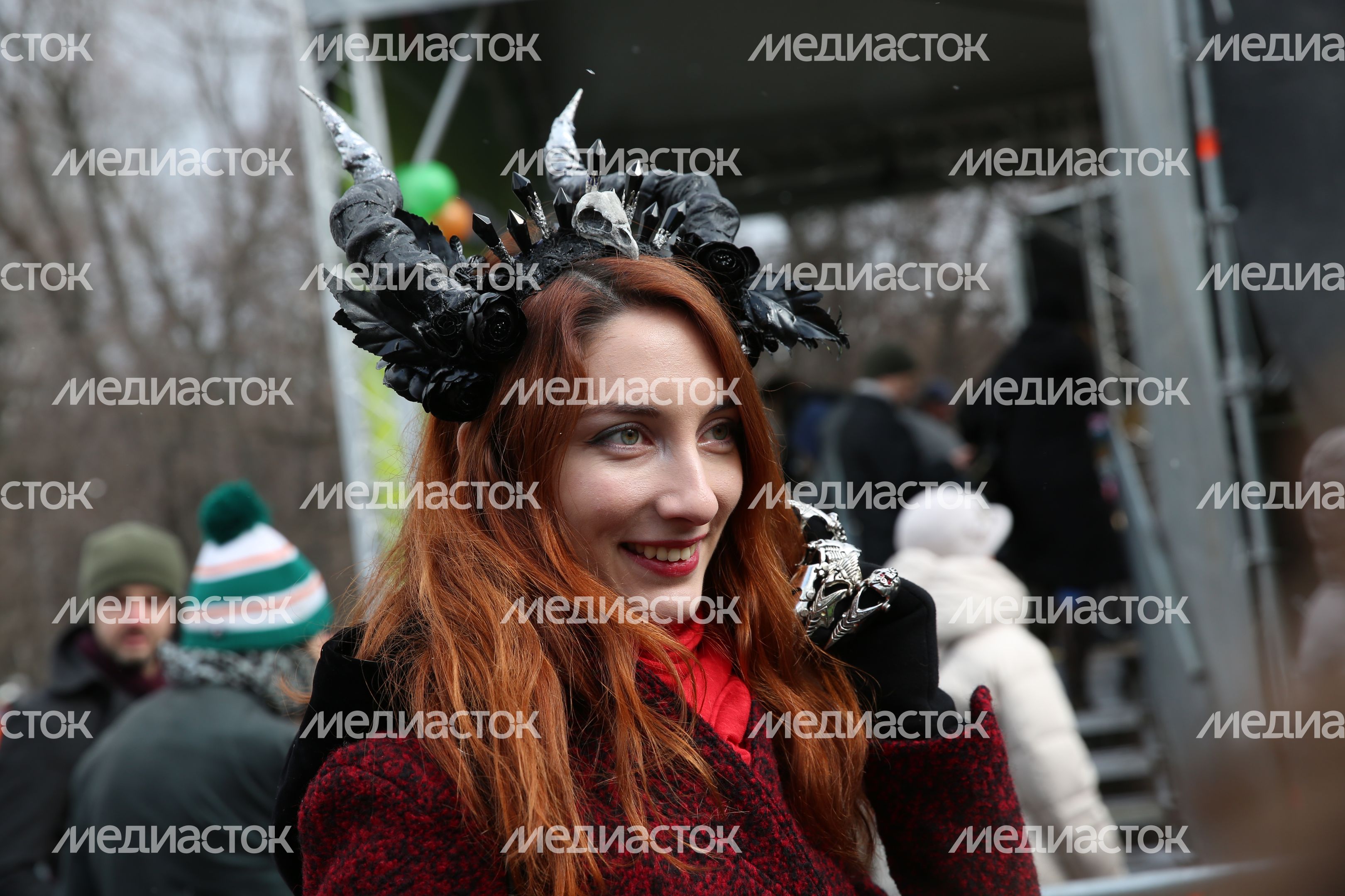 Парад в День Святого Патрика в Москве