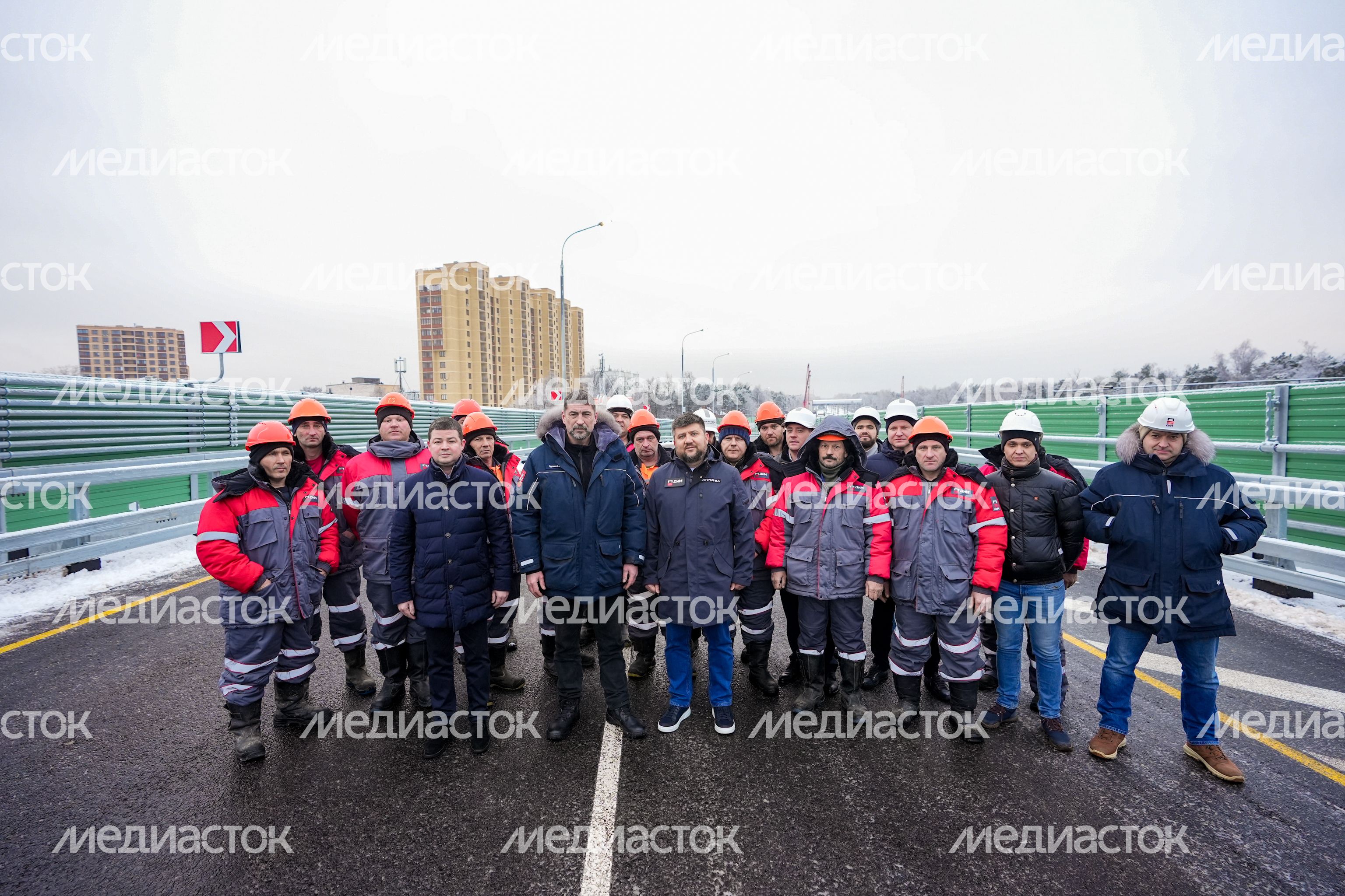 Путепровод в Раменском округе вблизи станции "Быково" открыли с опережением графика Путепровод в Раменском округе вблизи станции "Быково" открыли с опережением графика