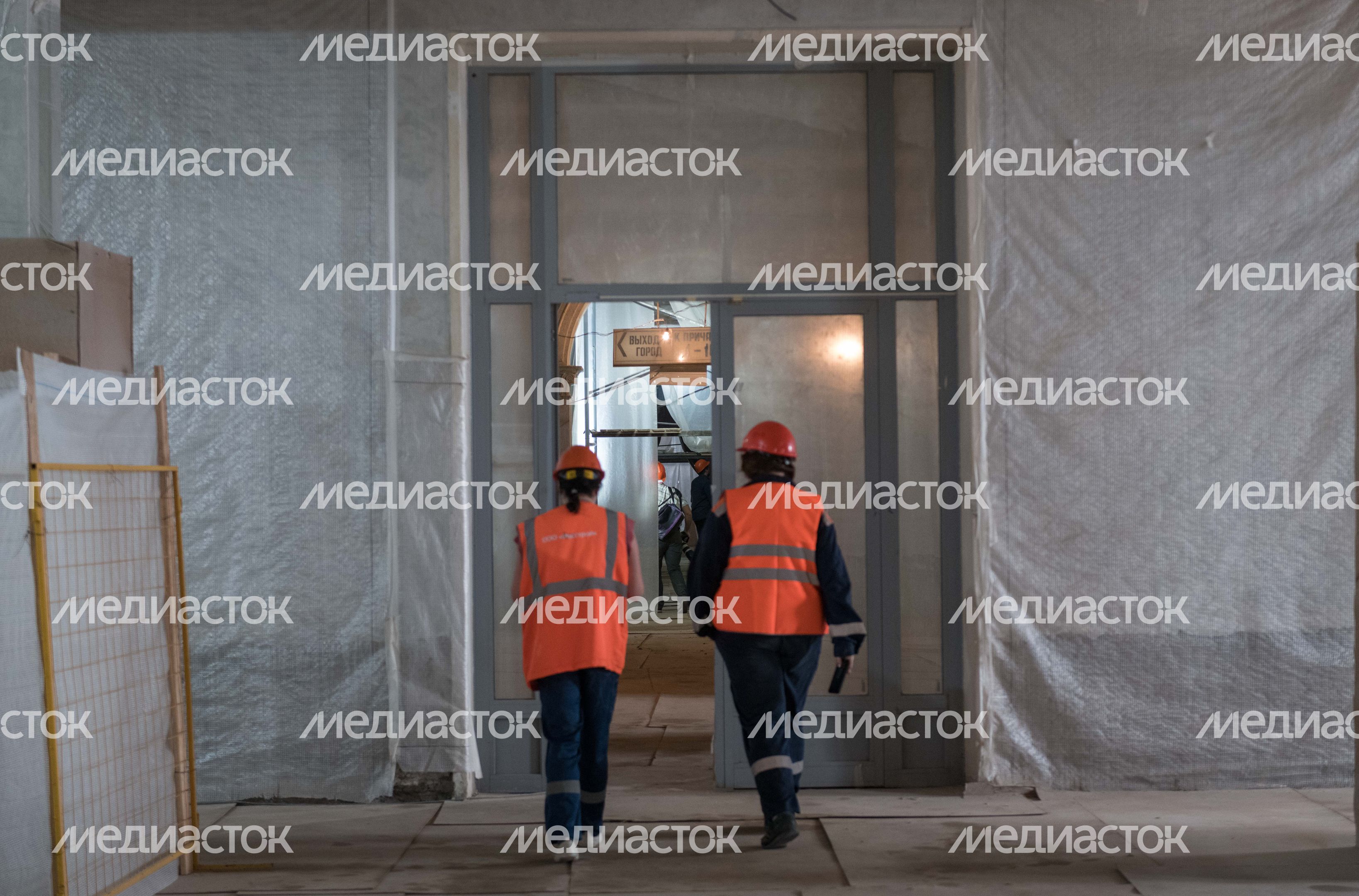 Реставрация Северного речного вокзала