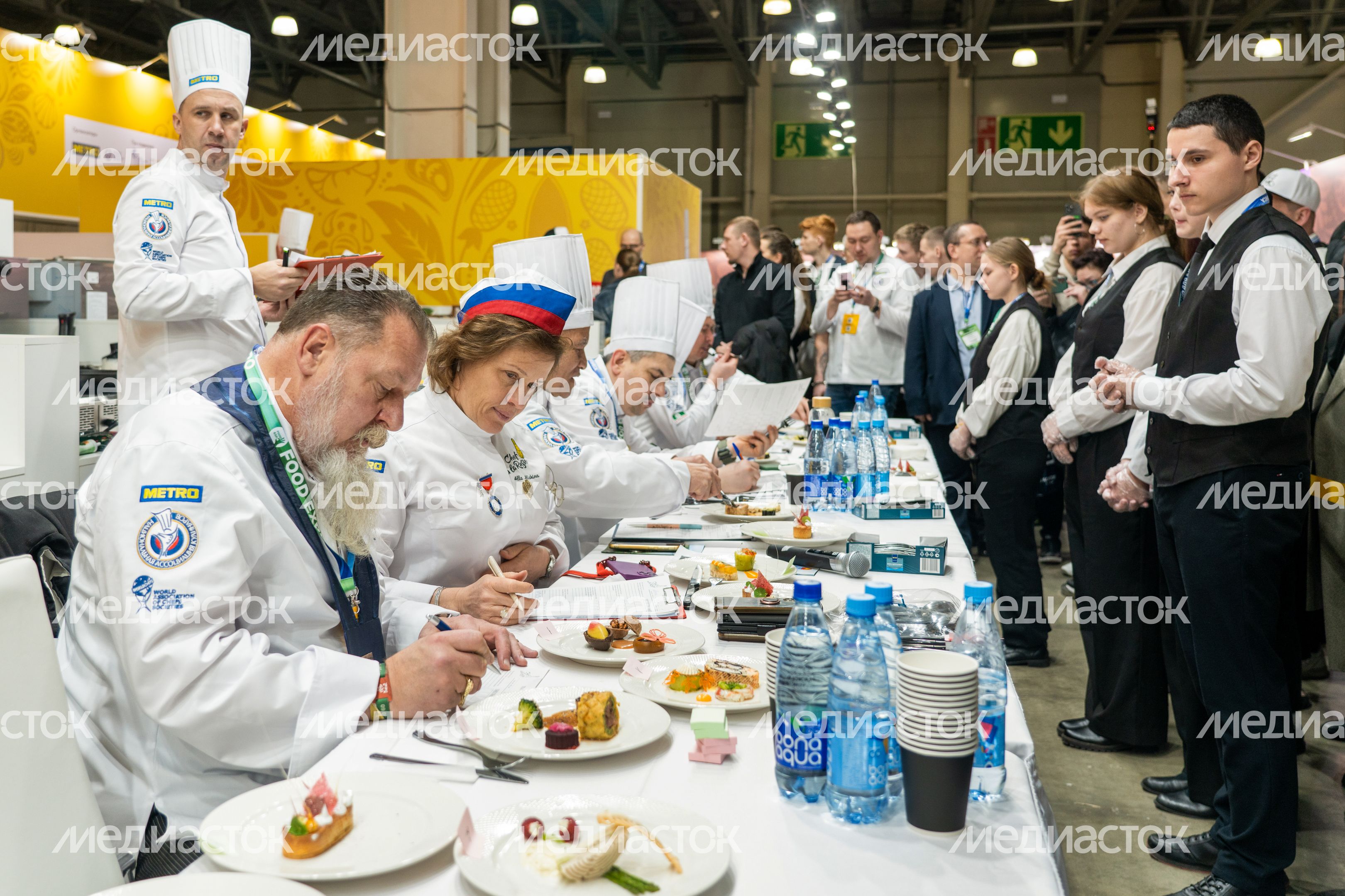 Всероссийский кулинарный чемпионат среди шеф-поваров Chef a la Russe прошел на выставке Food Expo