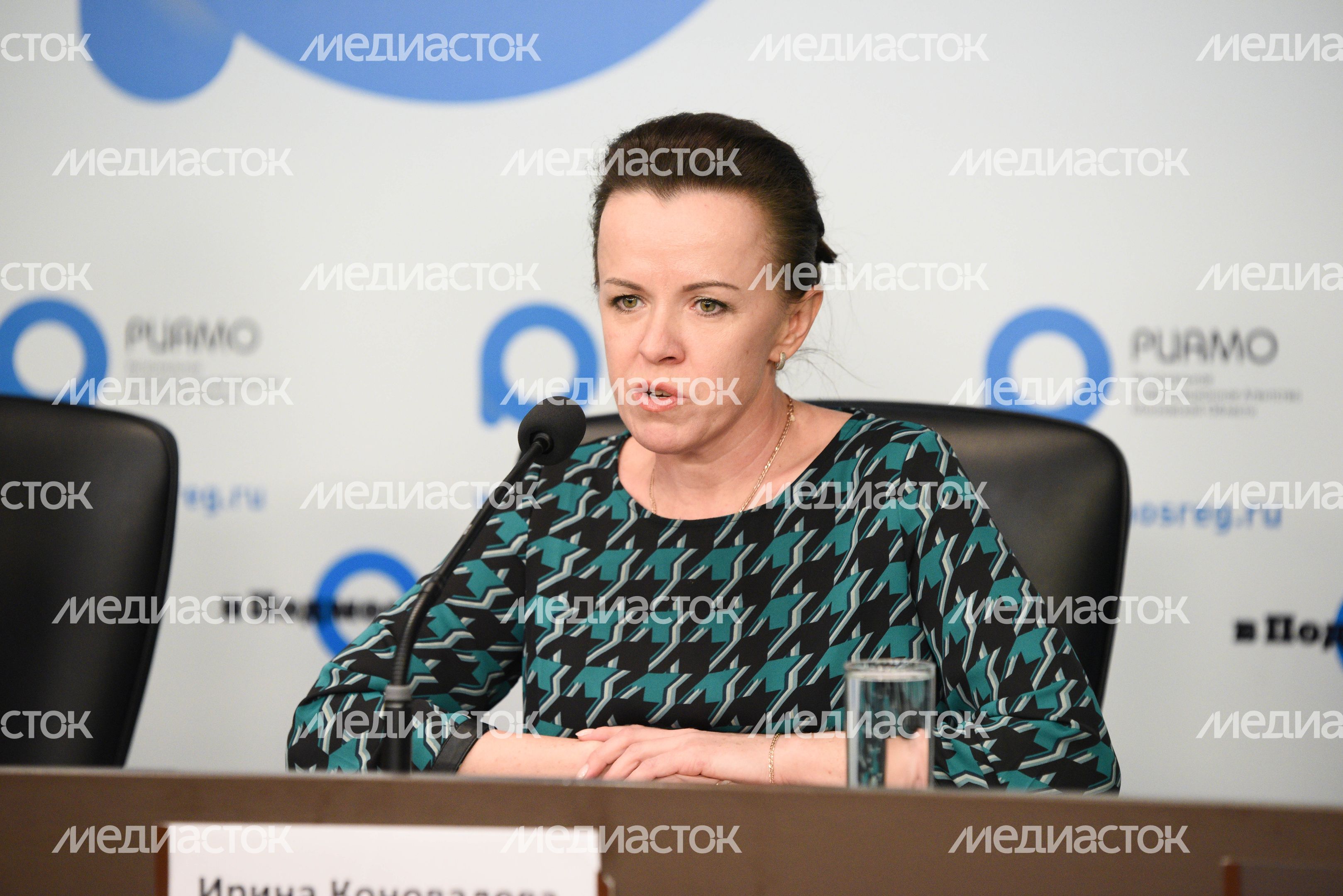 Пресс-конференция председателя Мособлизбиркома Ирины Коноваловой, 15.03.2018