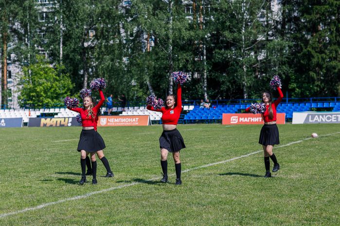Победа "ВВА-Подмосковье-м" в чемпионате молодежных команд по регби в Монино