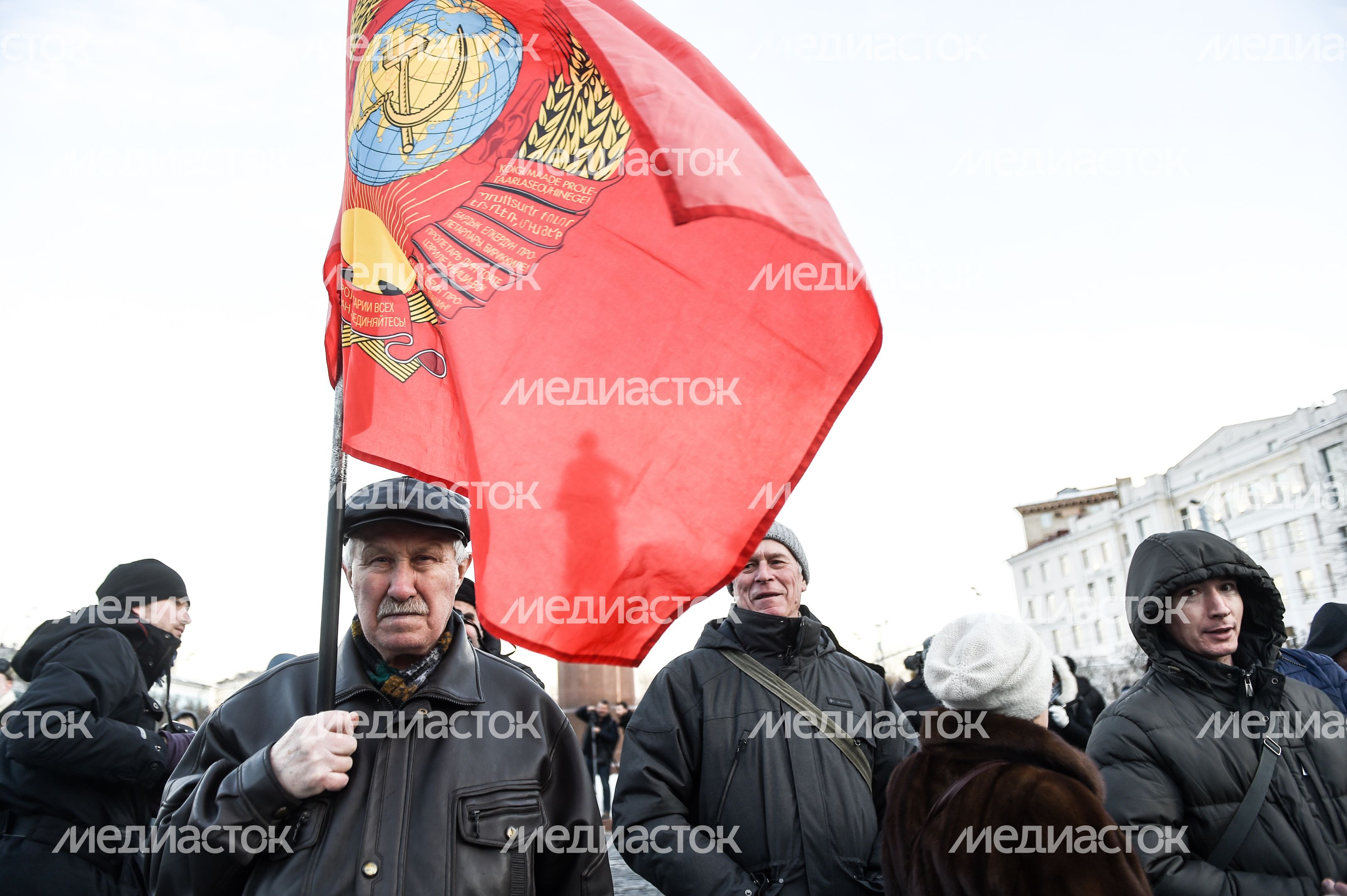 Митинг, приуроченный к выборам президента России, прошел в Москве