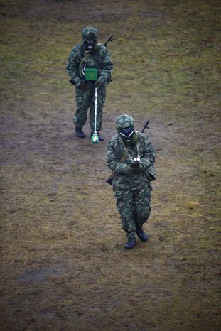 Учение по ликвидации последствий чрезвычайной ситуации химического и биологического характера
