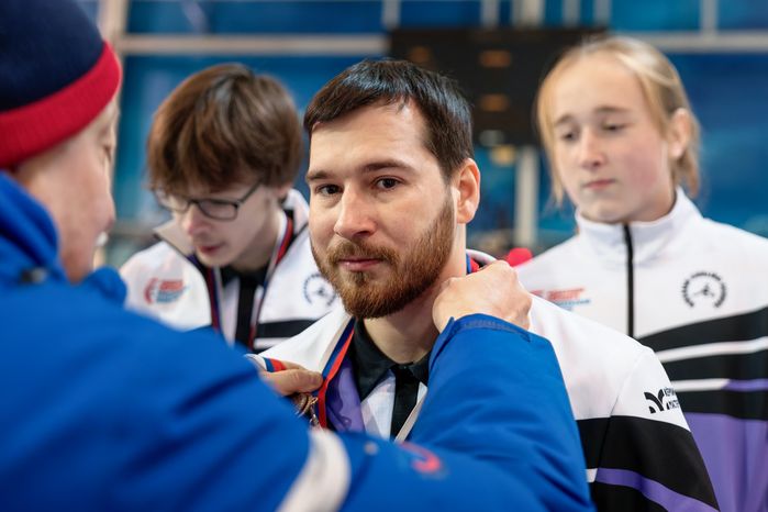Всероссийские соревнования по керлингу среди мужских команд в Дмитрове
